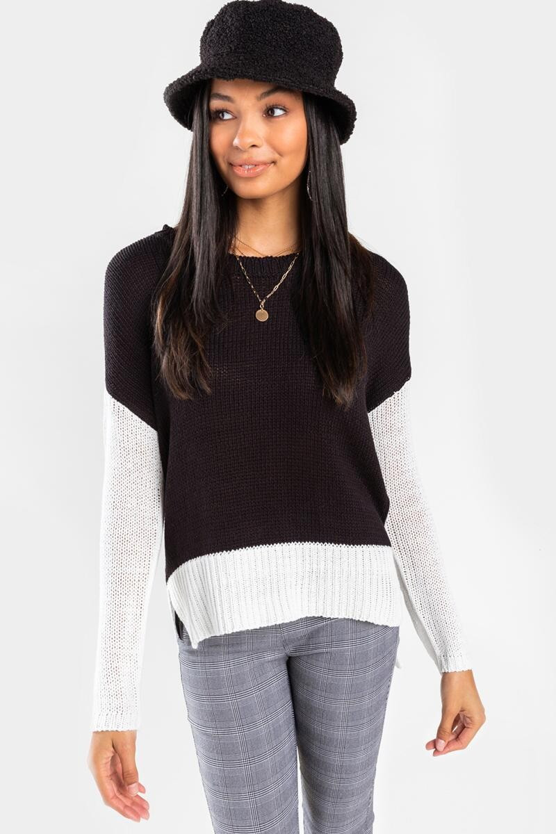 Harper Color Block Sweater | Francesca’s Collections