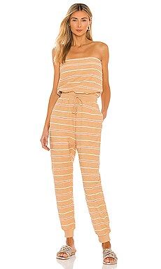 L*SPACE North Shore Jumpsuit in Sunrise Stripe from Revolve.com | Revolve Clothing (Global)