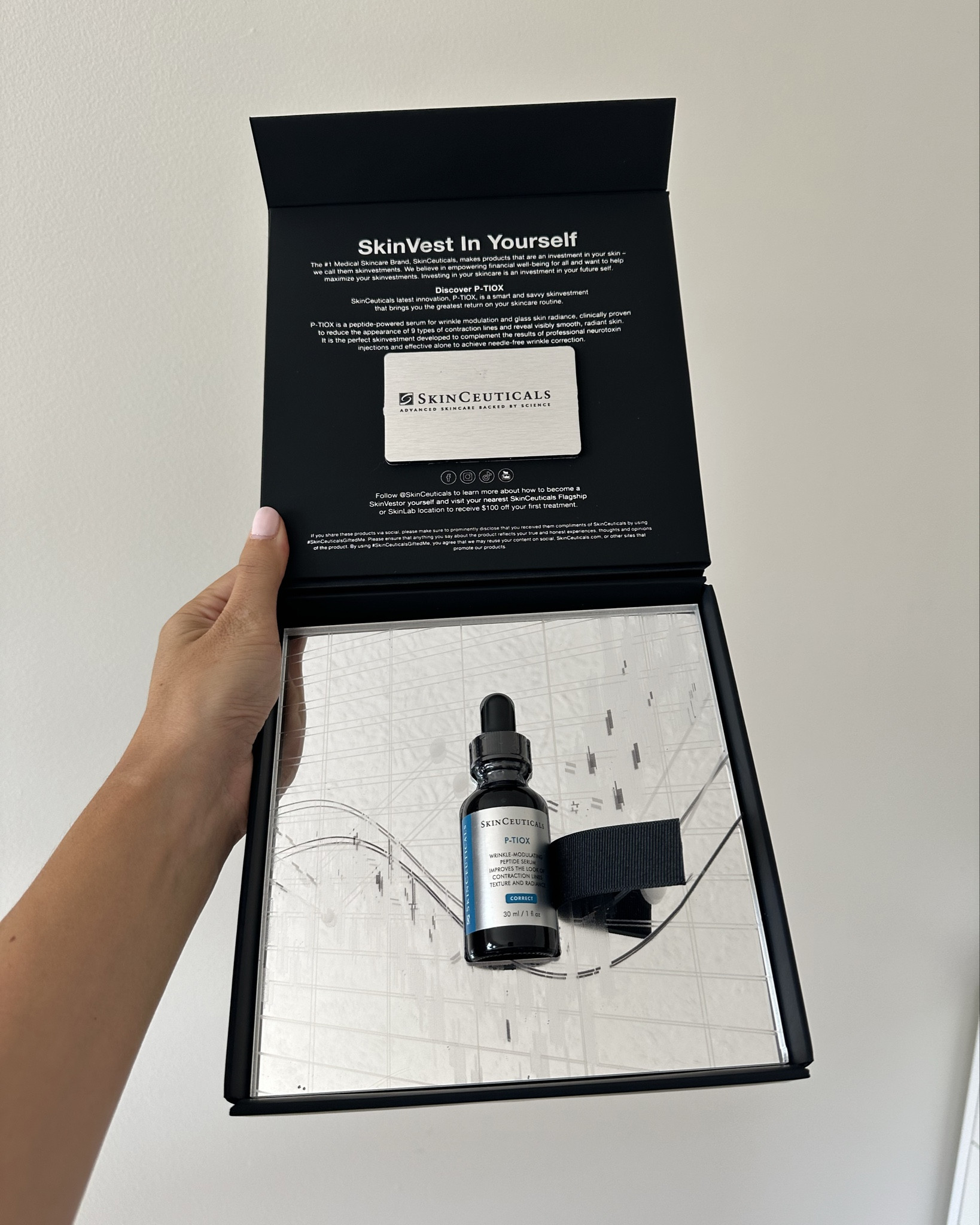 Skinceuticals p-tiox anti wrinkle serum 🫧 (proven to reduce the appearance of 9 types of expression lines) #skincare #skinceuticals #serum #skin 

#LTKWedding #LTKCon #LTKBeauty