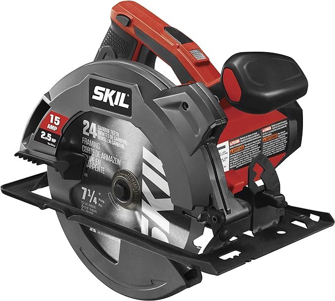 SKIL 5280-01 15-Amp 7-1/4-Inch Circular Saw with Single Beam Laser Guide | Amazon (US)