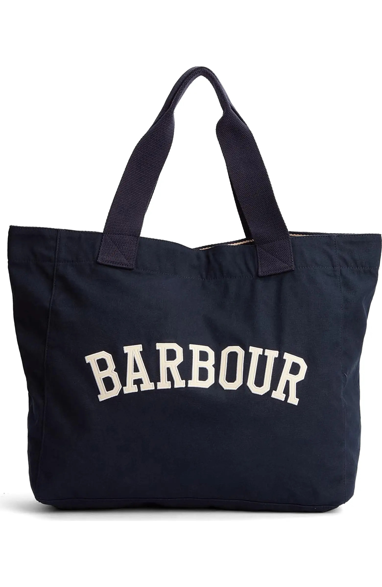 Barbour Logo Cotton Canvas Tote | Nordstrom | Nordstrom