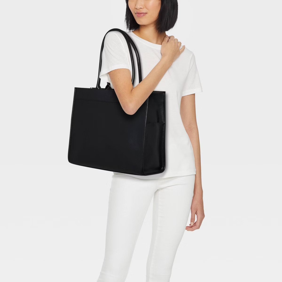 Large Boxy Tote Handbag - A New Day™ | Target