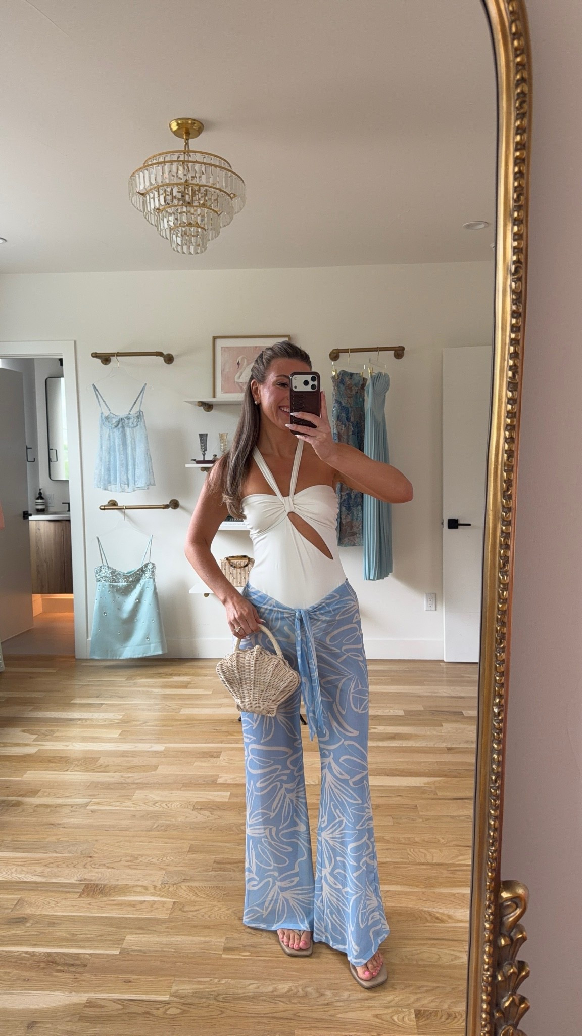 white one piece with blue cover up pants  Cupshe swim and resortwear for tropical vacations! 

use code: Chic & enjoy 15% off on orders $70 & enjoy 20% off on orders $135+ 
Electric picks code: emerson20
divi: emerson15

Wearing my usual smalls in both

Summer
Vacation
Beach
Poolside
Swimsuit
One piece
Bikini
Coverup
Resortwear
Destination

#LTKSeasonal #LTKTravel #LTKgrwm