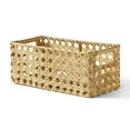 Better Homes & Gardens Natural Cane Weave Basket Set, 2-Piece - Walmart.com | Walmart (US)