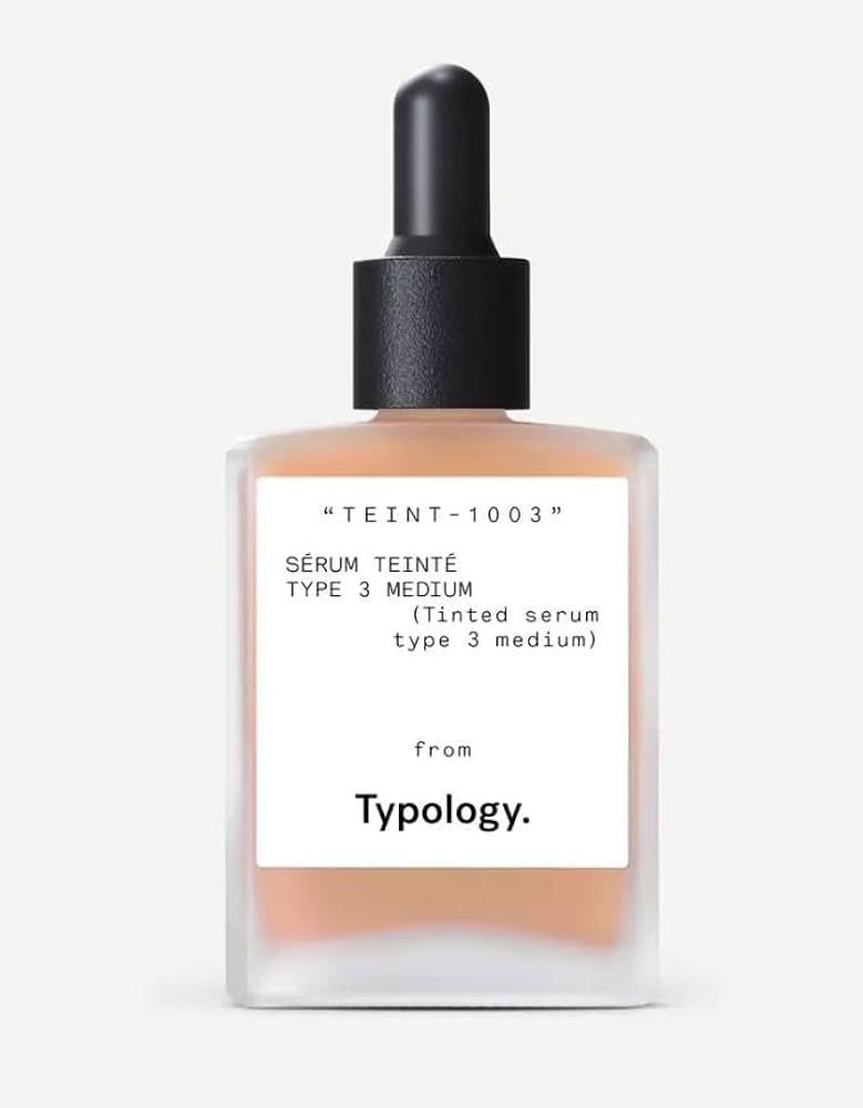 Typology Tinted Serum with Vitamin C, Squalane & Aloe Vera - Type 3 / Medium | Amazon (US)