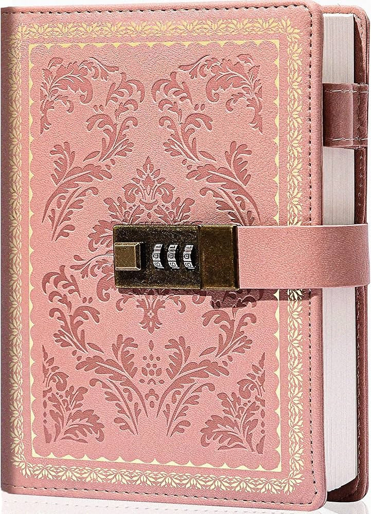 Lock Diary Vintage Journal with Lock for Women Leather Diary with Lock Refillable Personal Lockin... | Amazon (US)