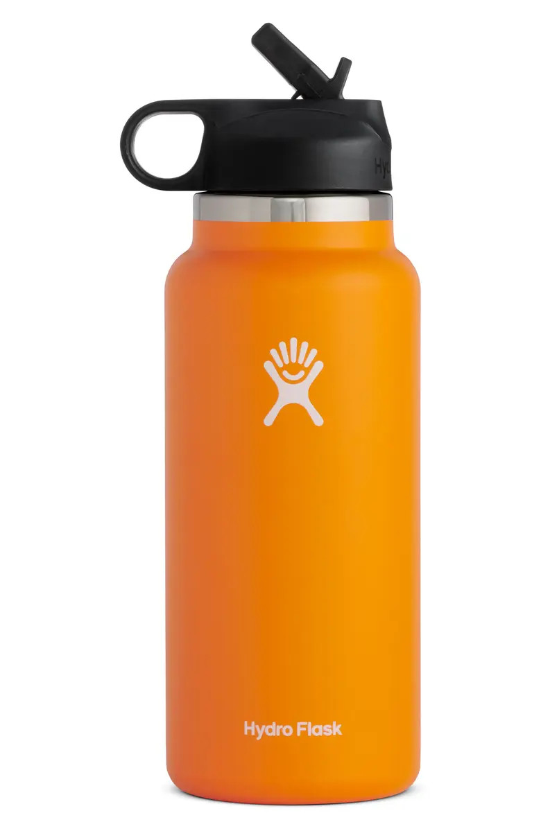 32-Ounce Wide Mouth Bottle with Straw Lid | Nordstrom