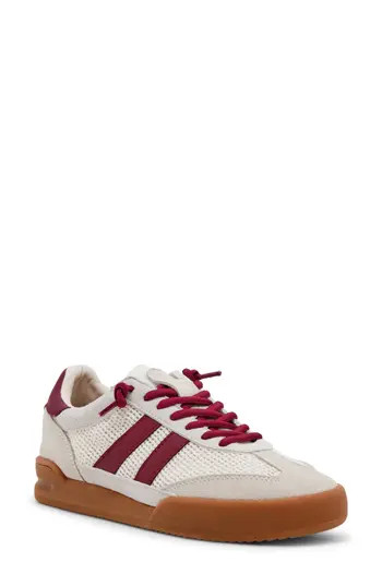 Steve Madden Verdict Mesh Sneaker in White/Burgundy at Nordstrom Rack, Size 7.5 | Nordstrom Rack