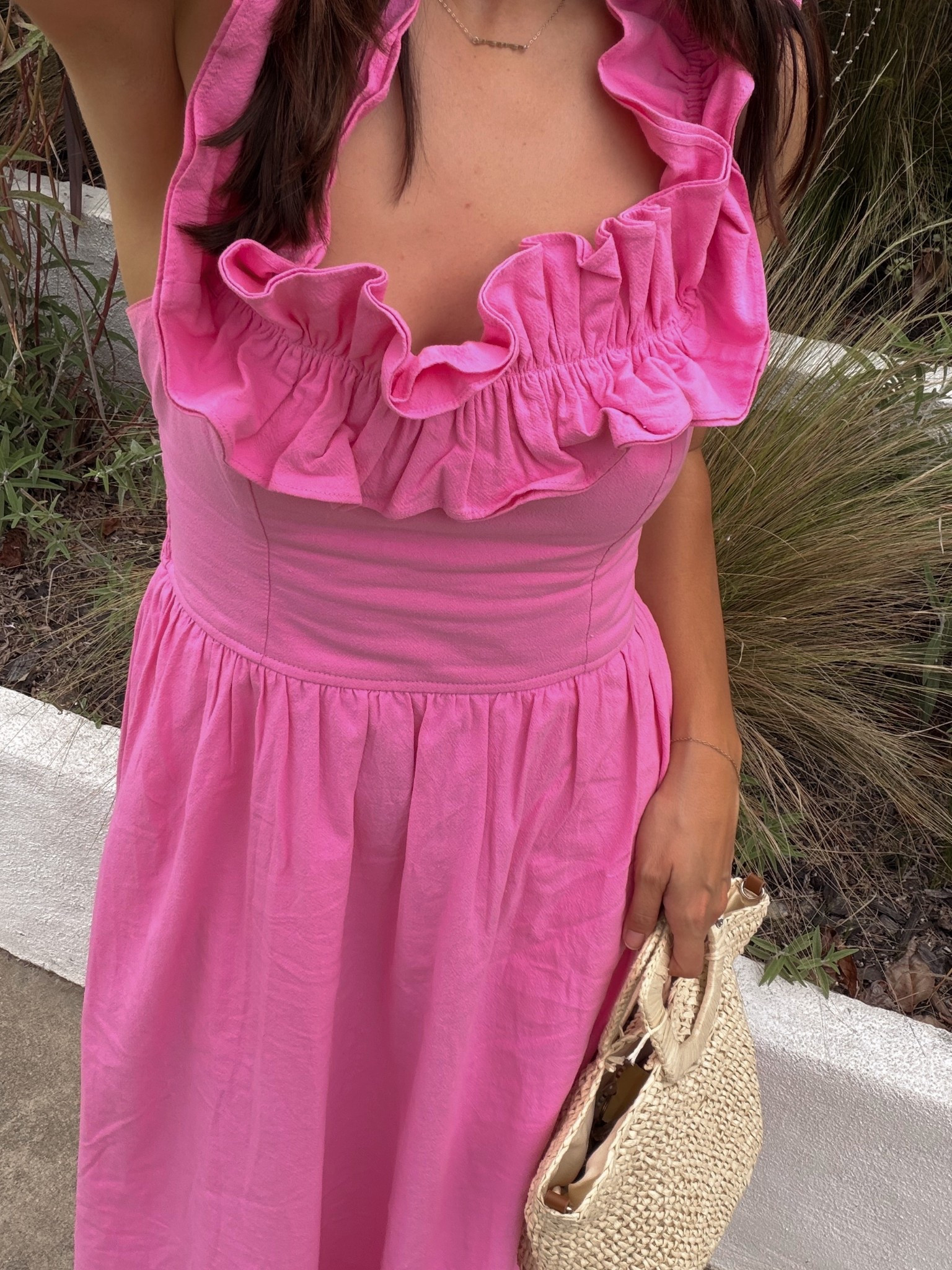 this ruffle dress is literally perfect for any occasion!!💕