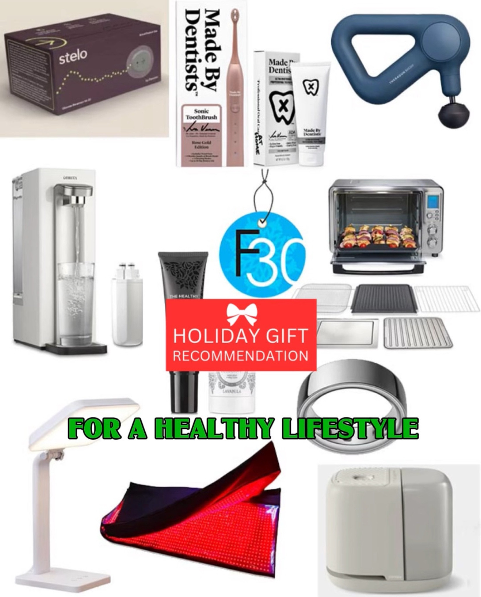 Here are some gift ideas for those who are seeking wellness and/or are health-conscious. 

#LTKHoliday #LTKGiftGuide #LTKOver40