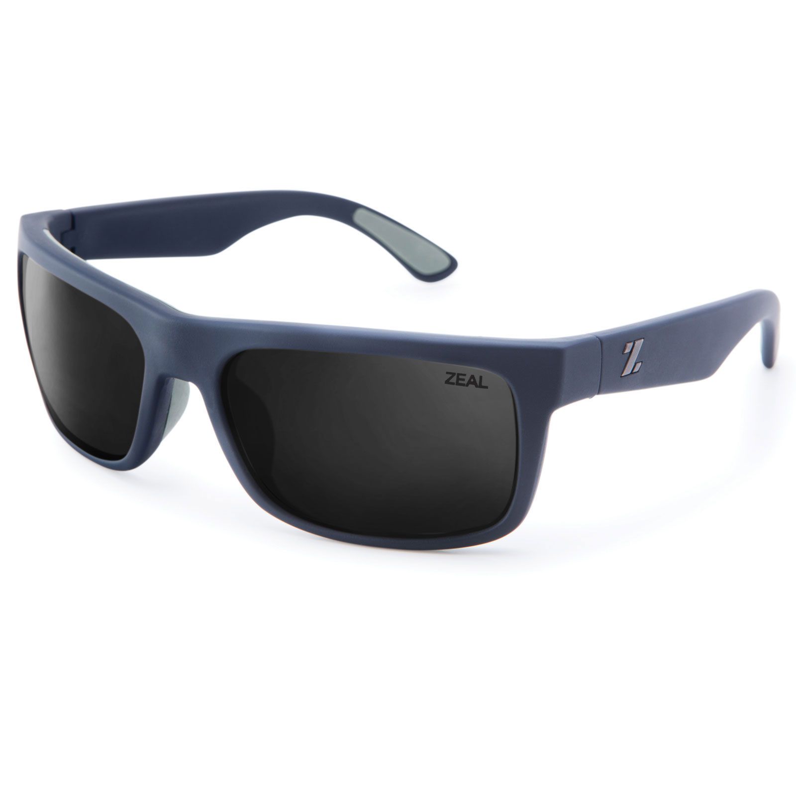 zeal optics essential polarized sunglasses - navy blue frame with dark grey lens | Walmart (US)