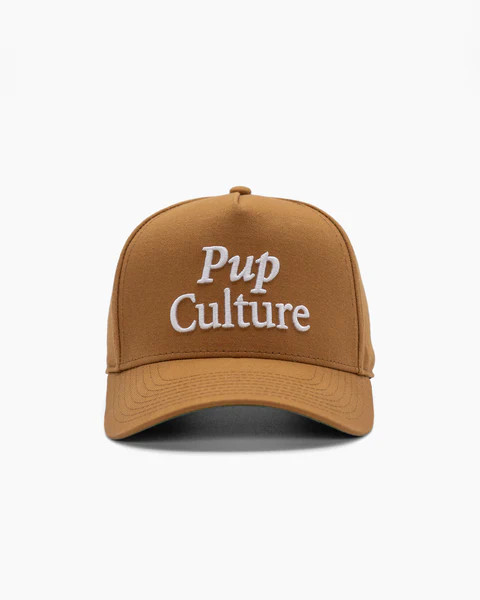 Pup Culture | 5-Panel Hat | Brown | Diogie