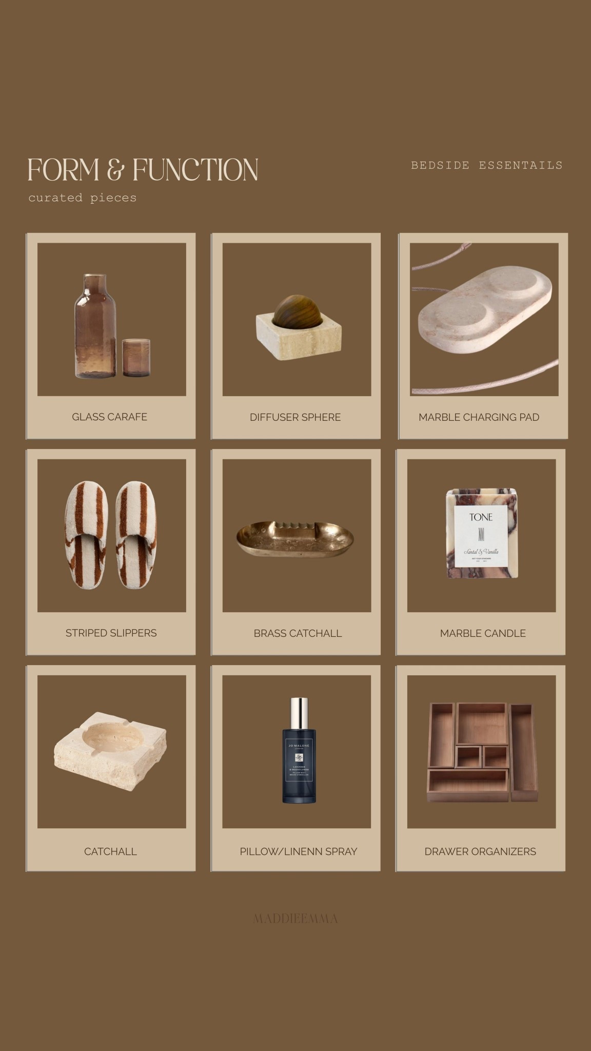 form & function: bedside / nightstand essentials 

#LTKHome