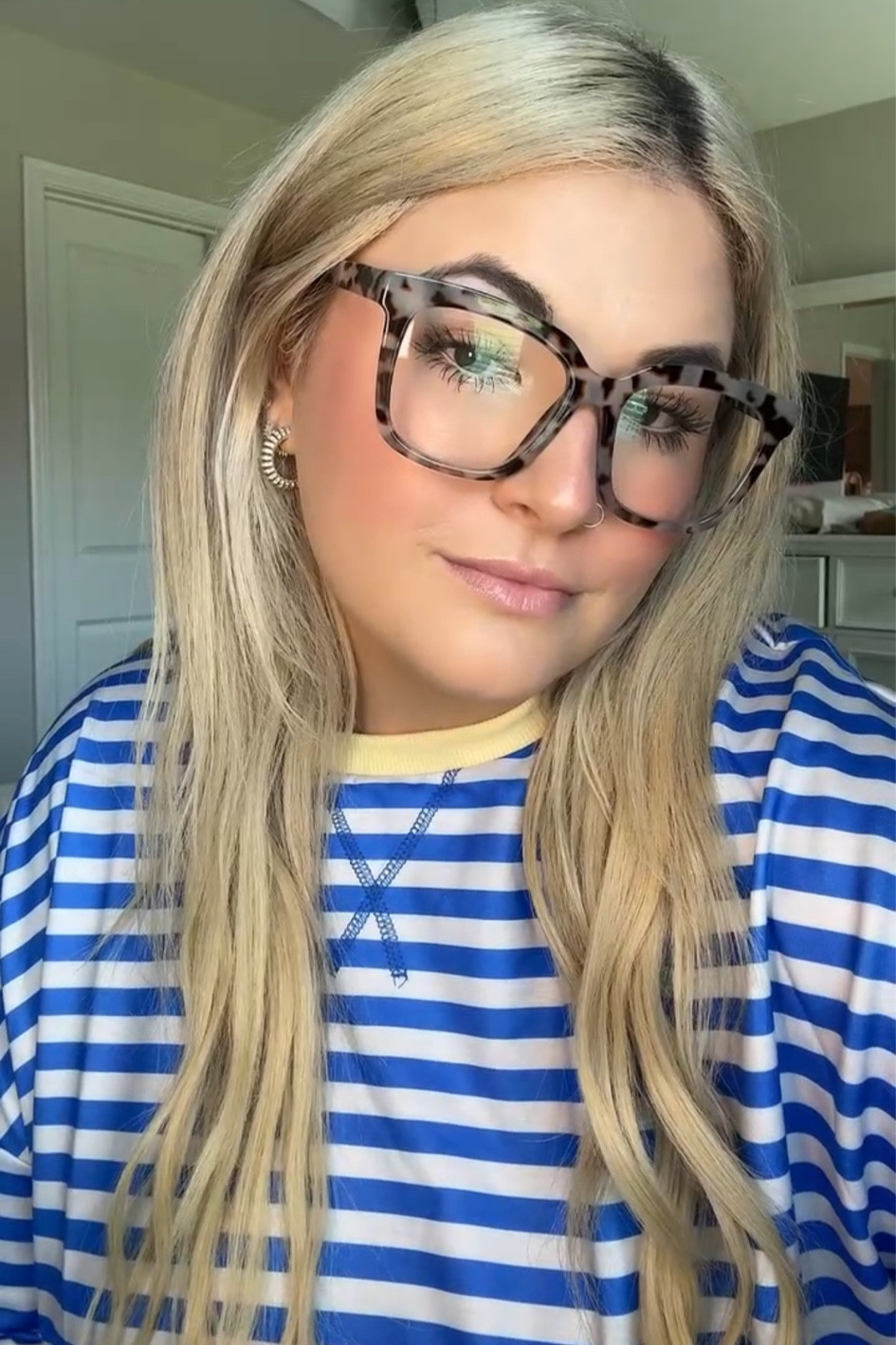 Free people dupe 
Blue light glasses 

#LTKFindsUnder50 #LTKMidsize #LTKSummerSales