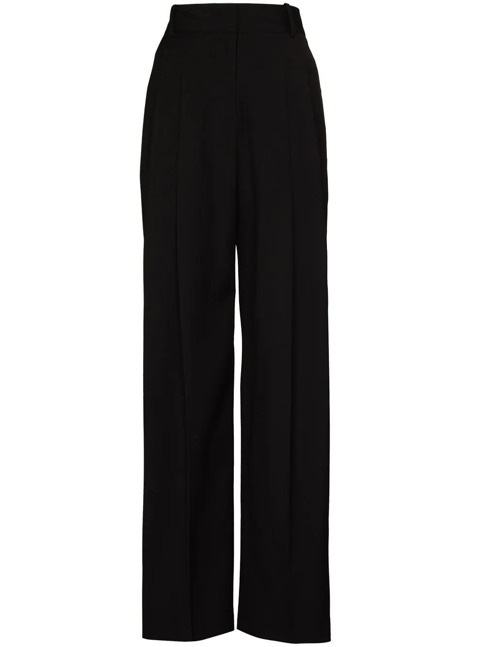 The Frankie Shop Gelso high-waisted Darted Trousers - Farfetch | Farfetch Global