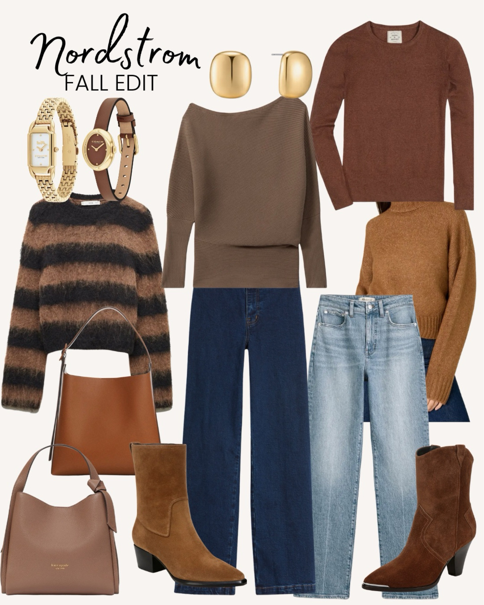 Check out my favourite Nordstrom Fall 2024 collection of must-have sweaters, suede boots, handbags, and jewelry pieces! I’m leaning towards warm textured browns. 🤎

#LTKautumn #LTKcanada

#LTKFallSale #LTKStyleTip #LTKSeasonal