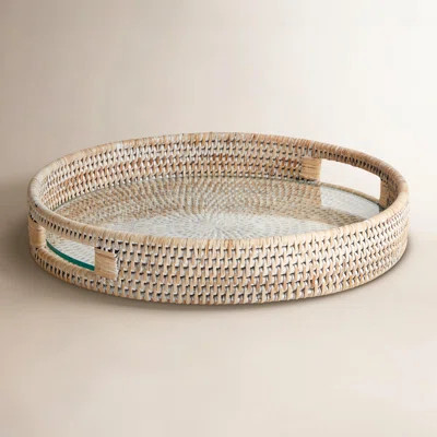 Mariska Rattan Tray | Wayfair North America