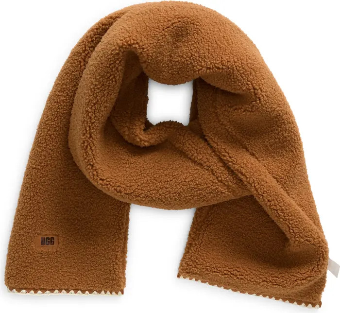 UGG® UGGfluff Scalloped Scarf | Nordstrom | Nordstrom