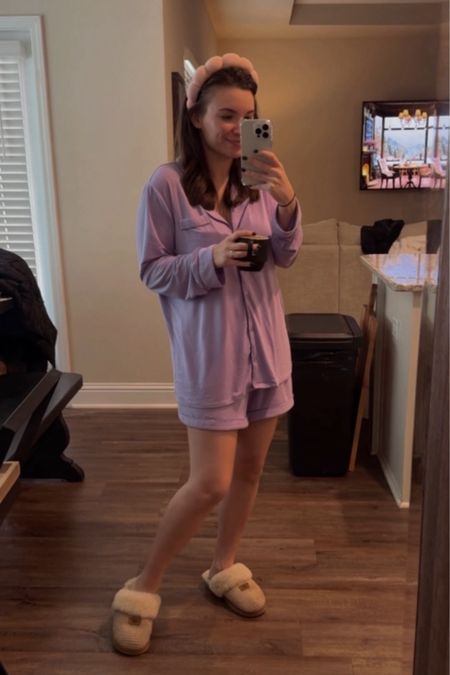 The most comfortable pajamas ever! This two piece pink pj set from Nordstrom is a dream! #nordstrom #pajamas #nordstromoutfit 

#LTKsalealert #LTKstyletip #LTKfindsunder100