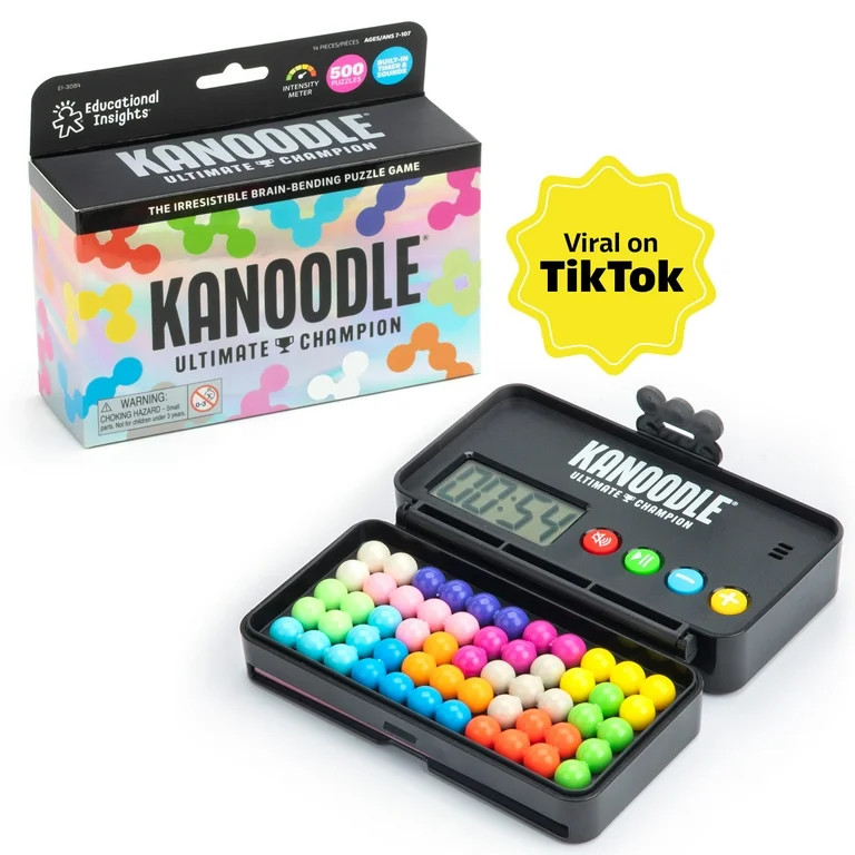 Educational Insights Kanoodle Ultimate Champion, Brain Teaser Puzzle Game, Ages 7+ | Walmart (US)