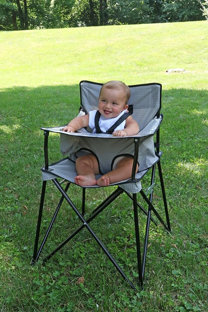 ciao! baby Portable High Chair for Babies and Toddlers, Compact Folding Travel High Chair with Ca... | Amazon (US)