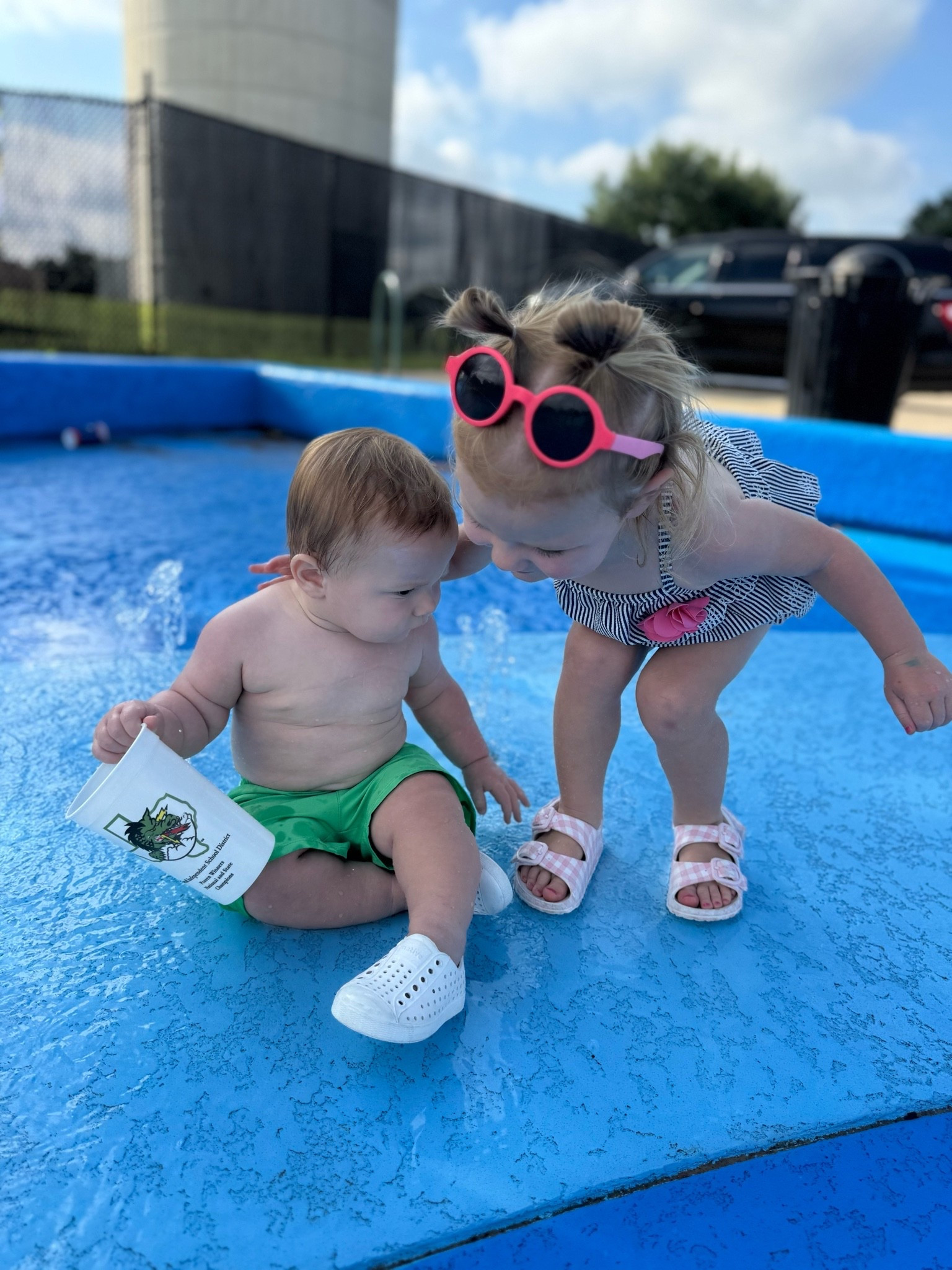 Splash pad season!

#LTKmomlife #LTKKids #LTKSwim