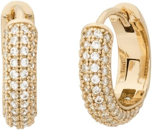 kate spade new york Brilliant Statements Pave Huggies | Amazon (US)