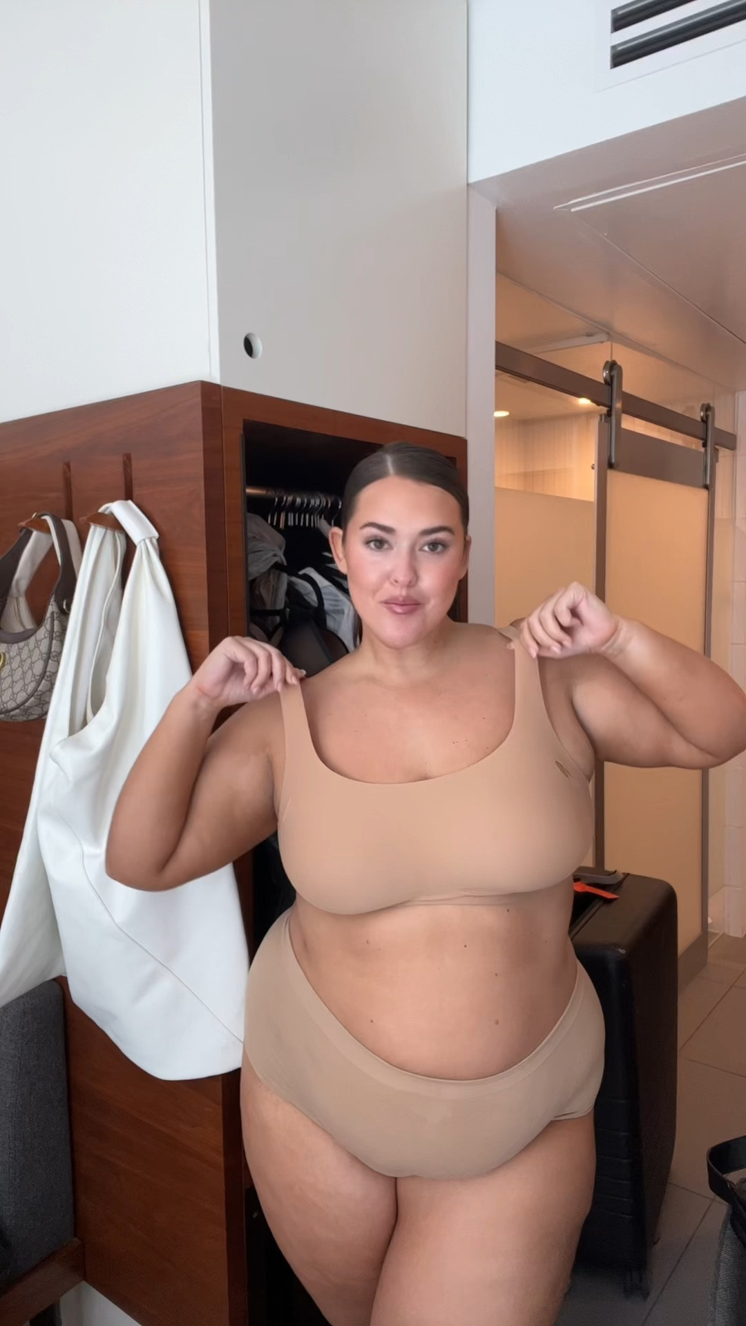 NYFW plus size outfit 
Bra: 38DD 
Skirt: XL 
Shirt: from @springyjeans 
boots: fit my 19 inch calves 

#LTKplussize #LTKstyletip #LTKSeasonal