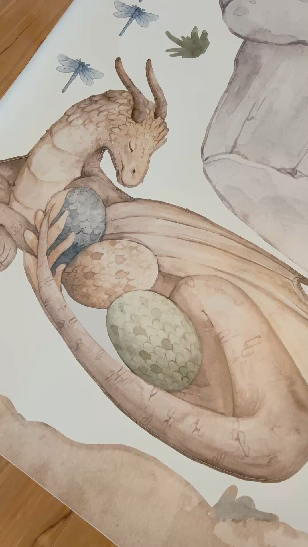 The perfect touch for my little boys’ room. They love these dragon decals! Such an easy way to add personality to a room. ￼

#LTKHome #LTKKids #LTKvlog