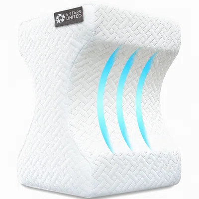 OrthoSleep Memory Foam Knee Pillow - Side Sleeper Leg Cushion for Hip & Lower Back Pain Relief. Sciatica Support Between Legs Pillow for Side Sleeping | Wayfair North America