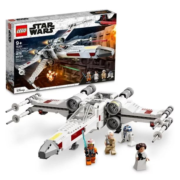 LEGO Star Wars Luke Skywalker's X-Wing Fighter 75301 Building Toy, Gifts for Kids, Boys & Girls w... | Walmart (US)
