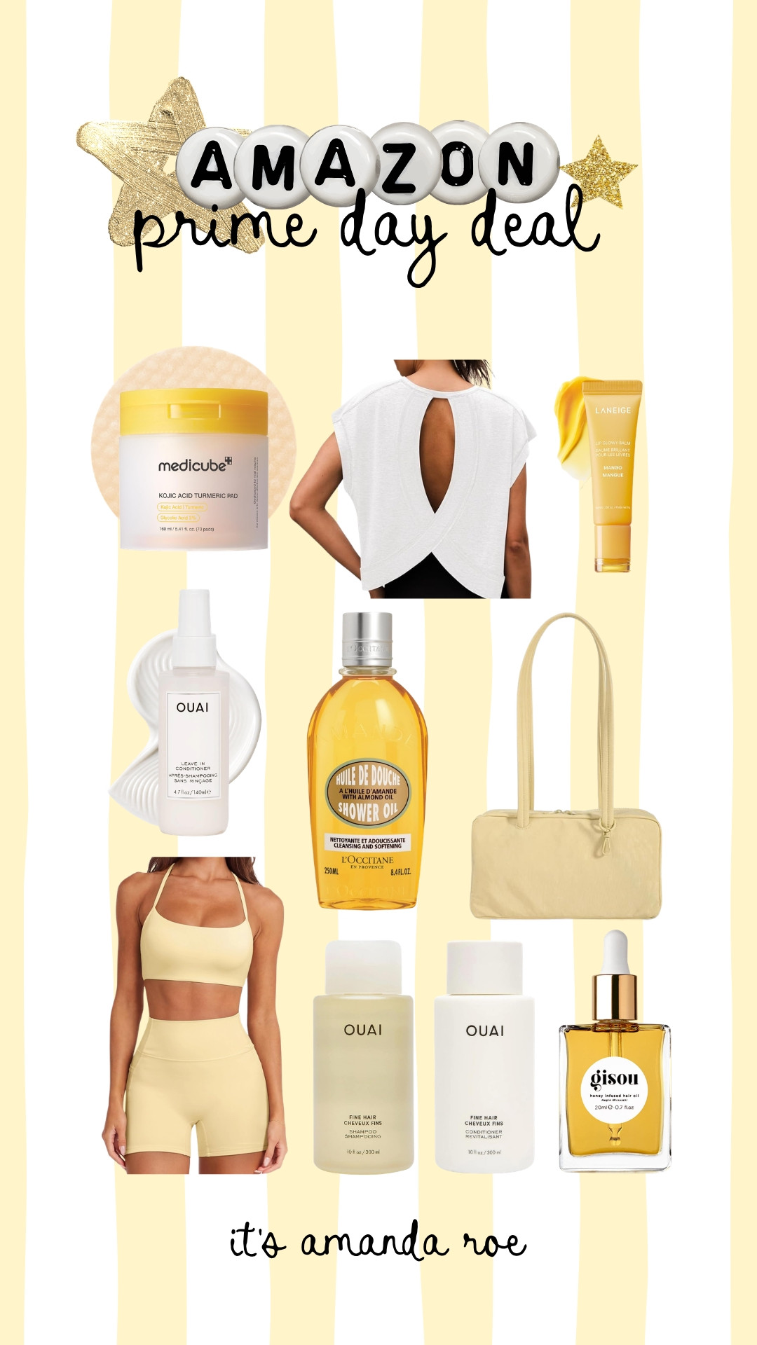 It's Prime Day!! There are so many amazing deals! Ouai is one of my favorite hair care brands and they ae having some great deals!

activewear, purse, lip gloss 

 #LTKSaleAlert #LTKMidsize #LTKBeauty
