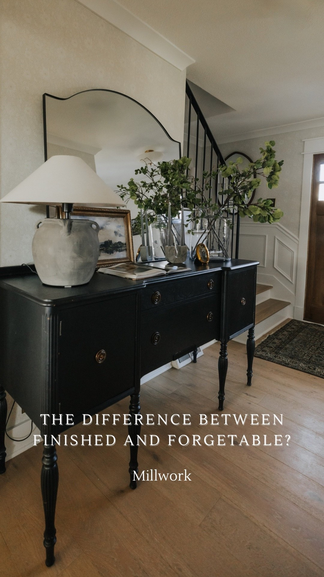 The difference between finished & forgettable? Millwork. 

#LTKSeasonal #LTKstorytime #LTKHome