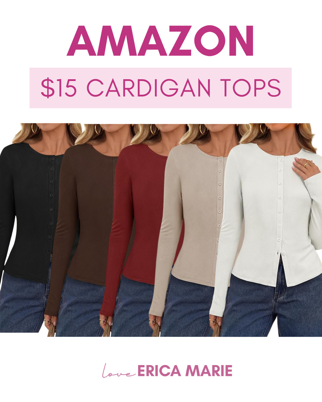 These lightweight cardigans are such a wardrobe staple for fall! They are so easy to pop over a basic top or wear all on their own. 

#FallCardigans #FallFashion #CardiganWeather #WardrobeStaples 

 #LTKSaleAlert