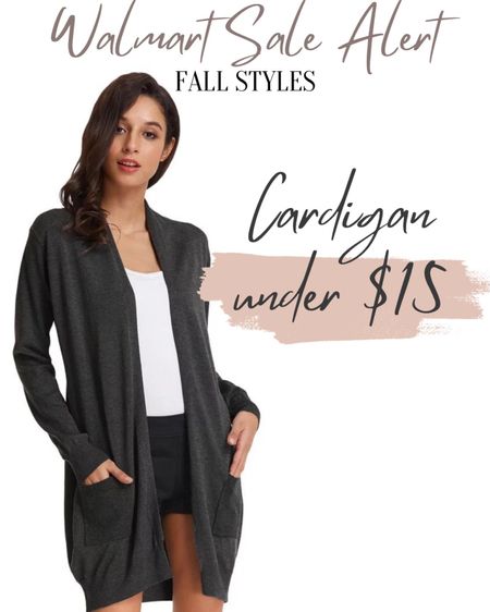 Walmart fall cardigan under $15

Walmart fall outfit, Walmart styles, Walmart sale alert, Walmart deals, Walmart under 15, Walmart under 20, Fall sweaters, fall outfits

#LTKSeasonal #LTKsalealert #LTKfindsunder50