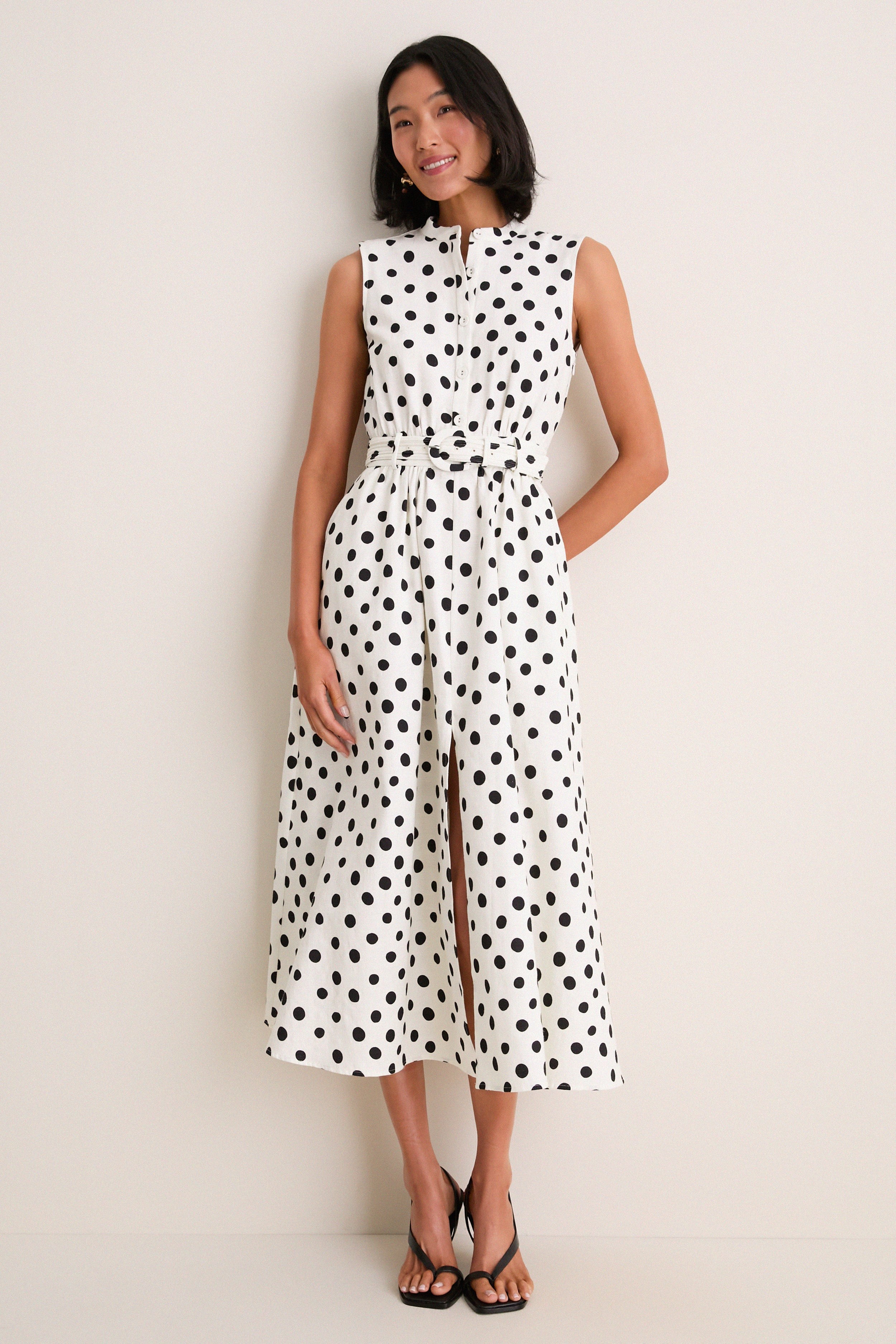 Tusk Polka Dot Jill Dress | Tuckernuck (US)
