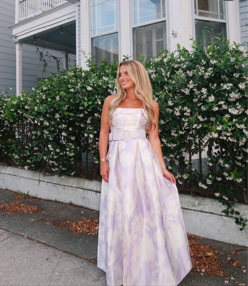 playing dress up 💐

strapless floral gown, perfect for summer weddings 🤍

#LTKStyleTip #LTKSaleAlert #LTKParties