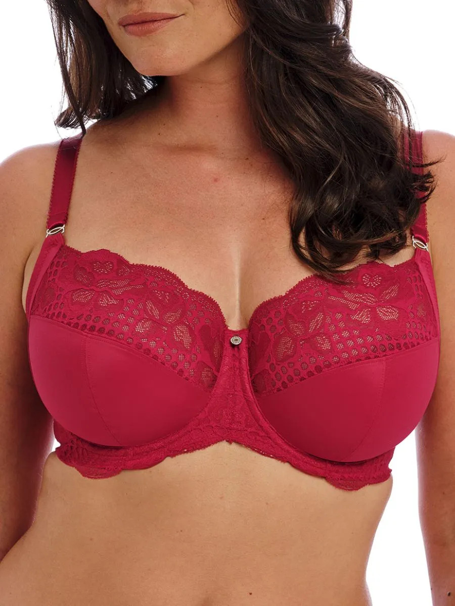 Red Fantasie Reflect Side Support Bra | Debenhams | Debenhams UK