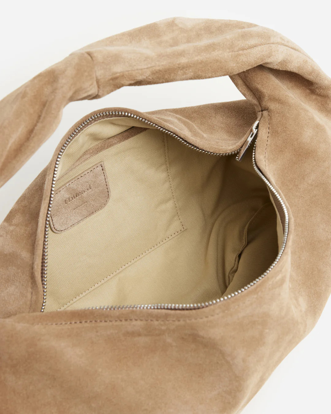 Alva Shoulder Bag Suede Sand Bag | Flattered