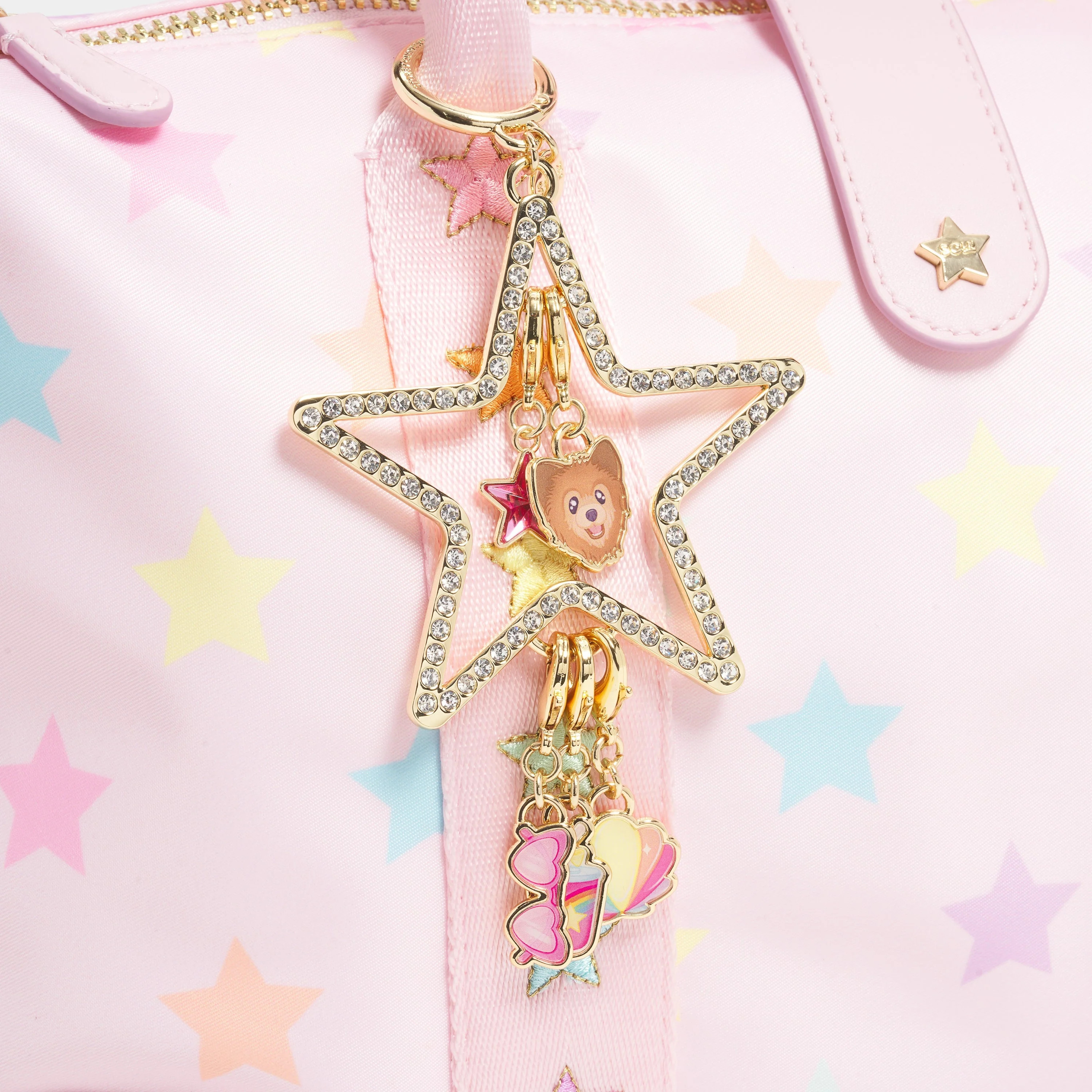 Park & Beach Crystal Star Bag Charm | Stoney Clover Lane | Stoney Clover Lane