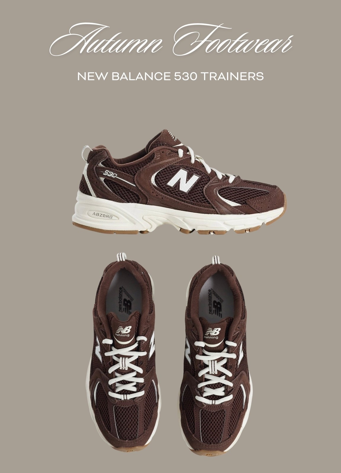 Obsessed!!! 🤎🍂👟

New balance 530 trainers, autumn footwear

#LTKautumn #LTKuk #LTKshoes