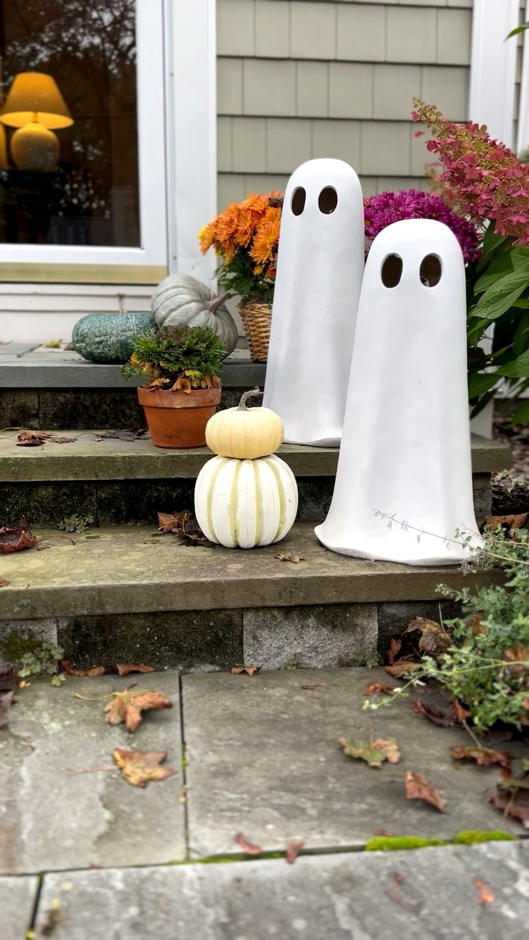 I’ve used these outdoor ghosts from Home Goods for several years now and love them. I’ve linked a few other light up outdoor ghosts that are perfect to make your front door spooky. 

#LTKHalloween #LTKHome #LTKSeasonal