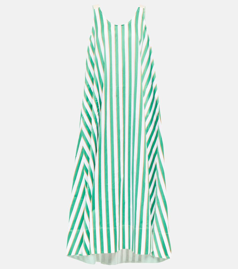 Striped cotton midi dress | Mytheresa (US/CA)
