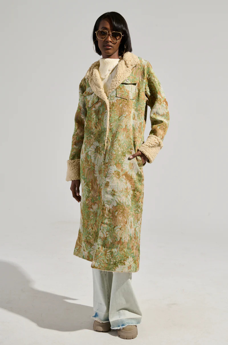 HERE COMES TROUBLE SHERPA LINED TRENCH | AKIRA