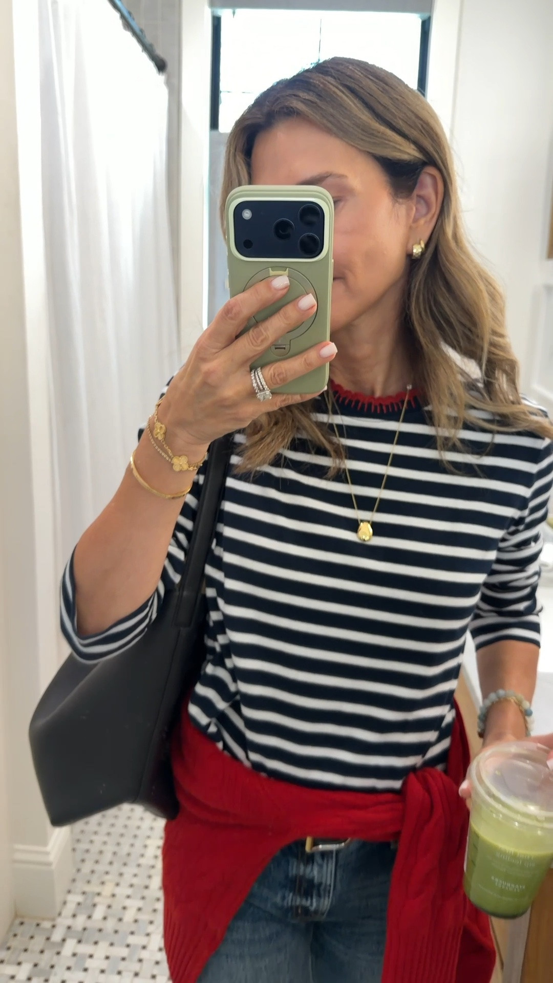 I’m 5’6’’
-top is so darn cute! Wearing size XS @MERSEA 
-jeans are back in stock @Pistola Denim

#LTKootd #LTKOver40 #LTKSeasonal