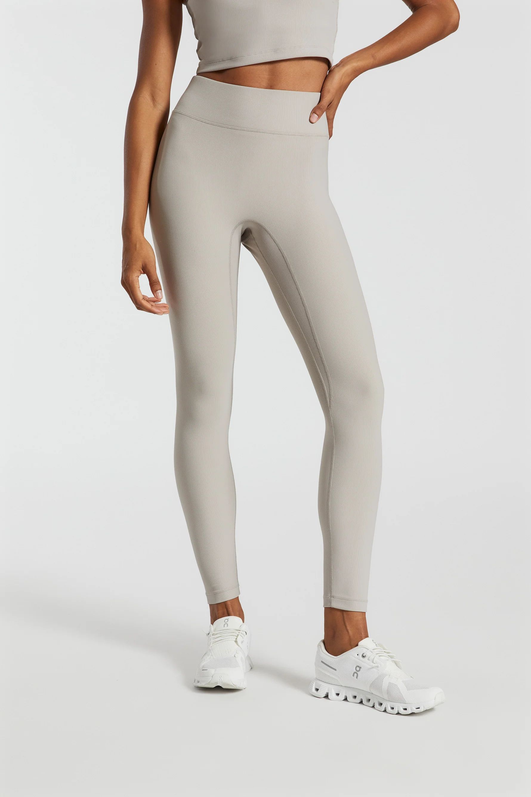 Sport Rib Center Stage Legging | Bandier