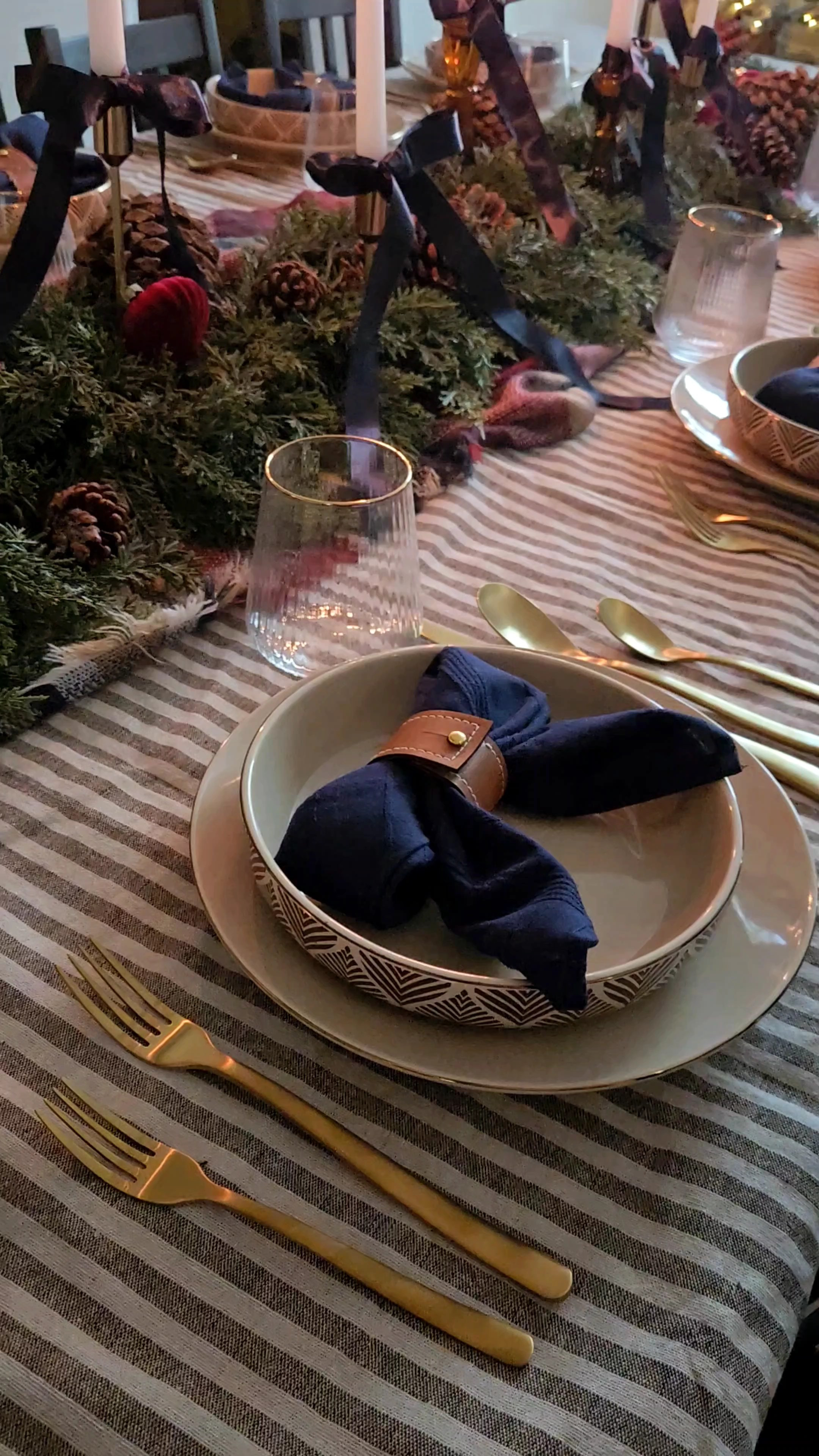 Our 2025 Thanksgiving table. 

#LTKHoliday #LTKHome #LTKSeasonal