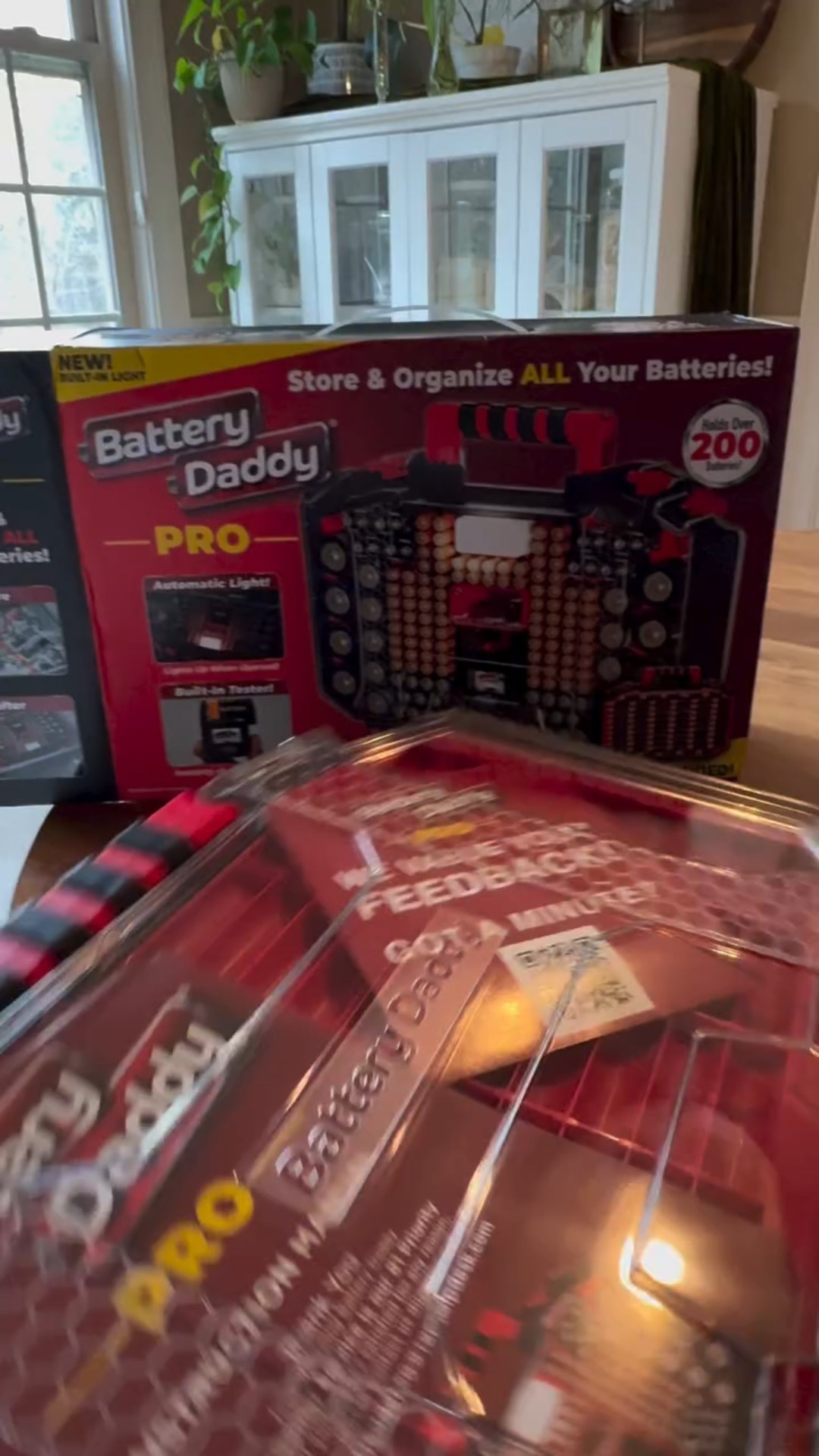 Last minute give idea! Or just a great idea for your home! I love all the space for every type of battery. It’s double sided, and it comes with a light and carrying handle! Makes a great housewarming gift too! Men, women, college student, grandparents… 

Battery organizer 

*Find it in my LTK*



@ontelproducts #batterydaddy #batterydaddypartner #amazon #organization #battery #homefinds #batterystorage #storagehacks

#LTKHoliday #LTKHome #LTKGiftGuide