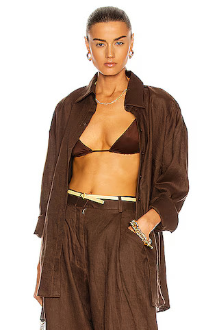 Linen Woven Shirt | FWRD 