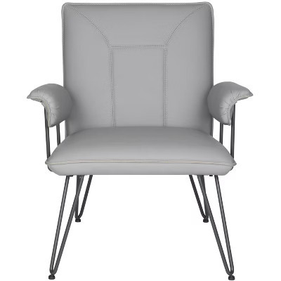Johannes Arm Chair - FOX1700 - Grey - Safavieh | Target